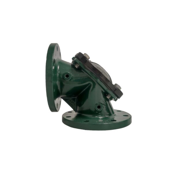 VALVE MÉTALLIQUE COUDÉE À 90